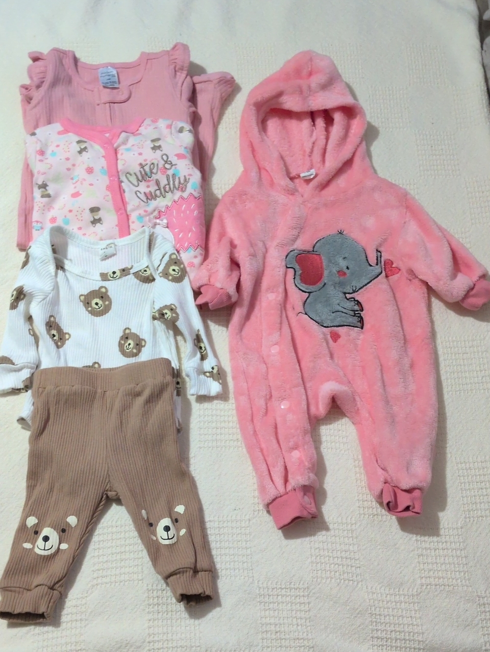 (5) Pk Of Assorted Baby Clothes 3-6 Months.